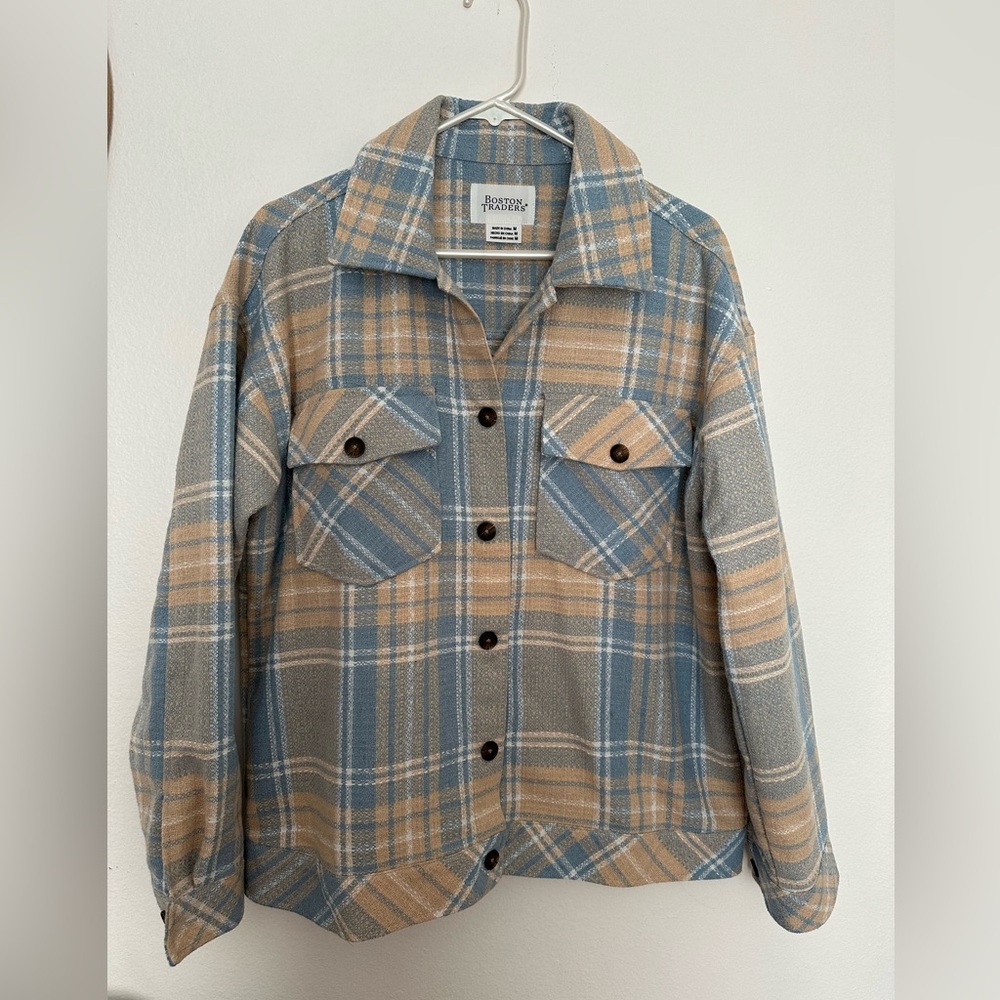 Plaid Boston Traders Shacket